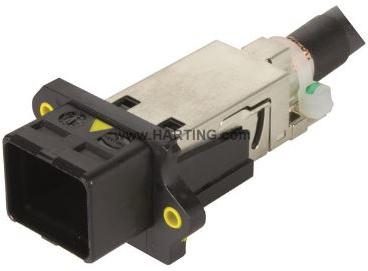 HARTING-33221430500002 Andere Kabelbaugruppen Cable Assembly Shielded 0.5m 26AWG Wire to Board 20 POS M