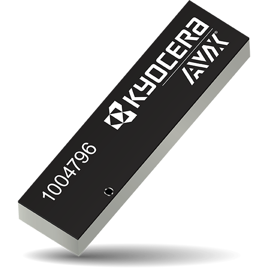 KYOCERA AVX Components Corporation-1004796 Antenne Antenna Embedded 3.1dBi Gain 960MHz/1600MHz/1610MHz/2200MHz/2400MHz/2700MHz 8-Pin SMD T/R