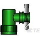 TE Connectivity-CW4038-000 Schrumpfbalgenadapter Band Lock Adapter 90° 18 Shell Size Cadmium Over Electroless Nickel Aluminum Self Lock