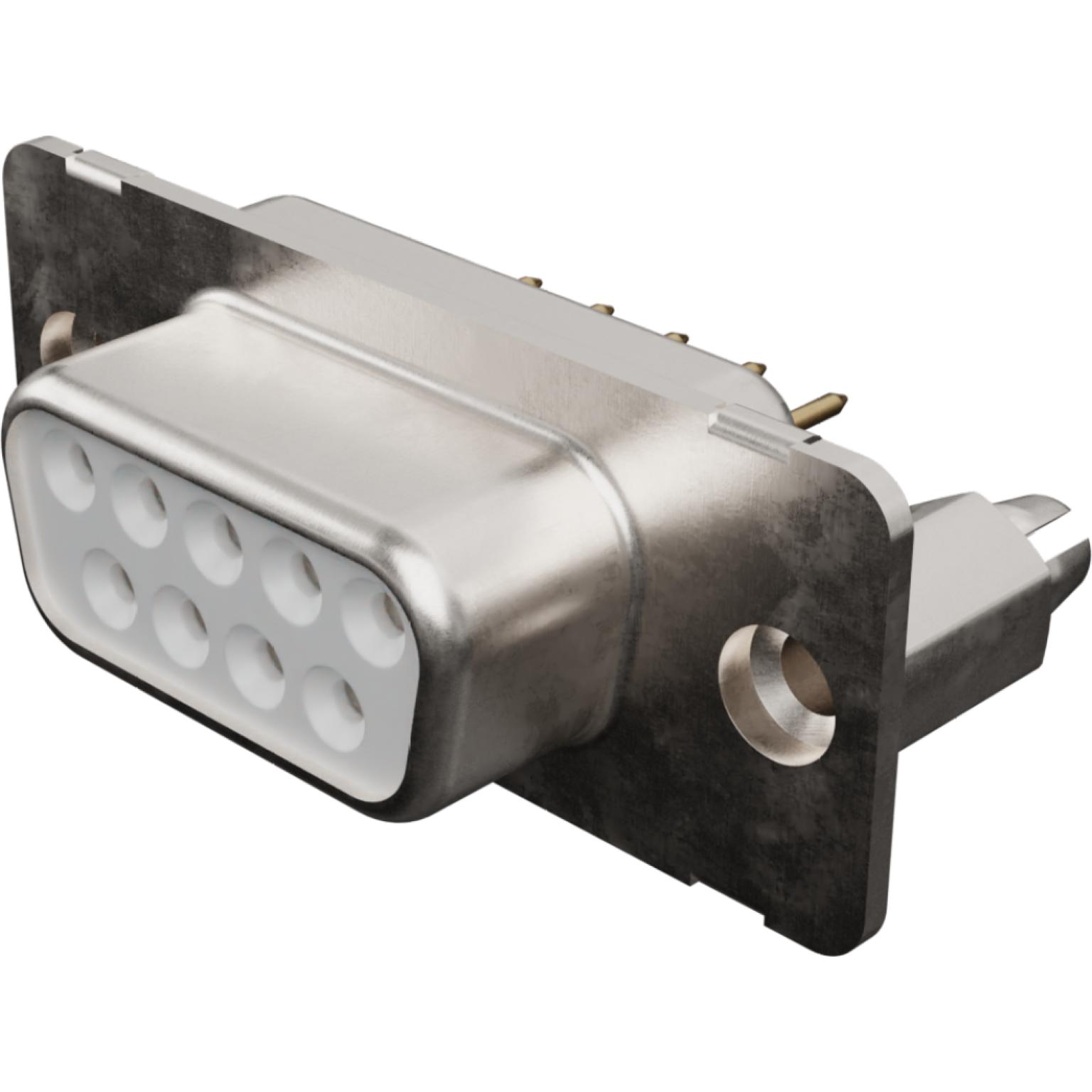 Molex-1731090151 Steckverbinder, D-Sub Conn D-Sub F 9 POS 2.84mm Solder ST Thru-Hole 9 Terminal 1 Port Carton