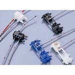 Conn Housing RCP 1 POS Crimp ST Black