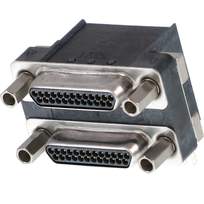 Molex-0836199011 Raccordement D ultra-miniaturisé Conn D-Sub M/M 25/25 POS 0.63mm Solder RA Thru-Hole 50 Terminal 2 Port Tube