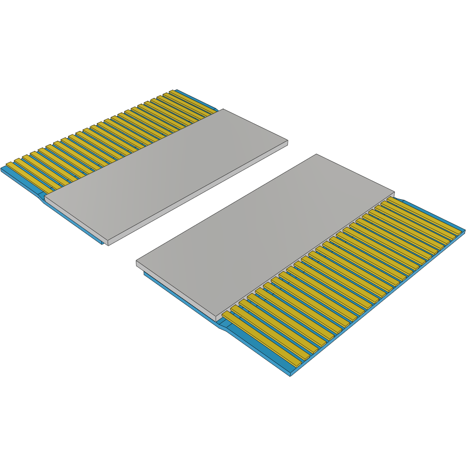 Samtec-FJH-24-D-07.30-4 Flachband Kabelbaugruppen Flat Flexible Cable (FFC) Socket