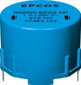 TDK-B82625B2502M001 共模扼流圈 Common Mode Chokes Dual 250uH 100kHz 5A 0.072Ohm DCR Thru-Hole Box