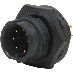 Switchcraft-EN3P7MPX Connettore circolare Conn Circular PIN 7 POS Solder Cup ST Thru-Hole 7 Terminal 1 Port Bulk