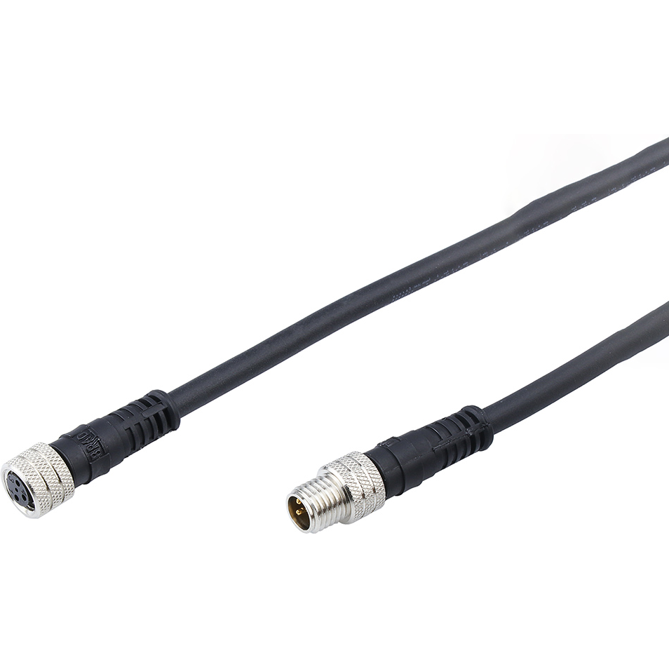 Molex-443030P02M010 null Cable Assembly Circular 1m 24AWG M8 Circular to M8 Circular 3 to 3 Straight to Straight