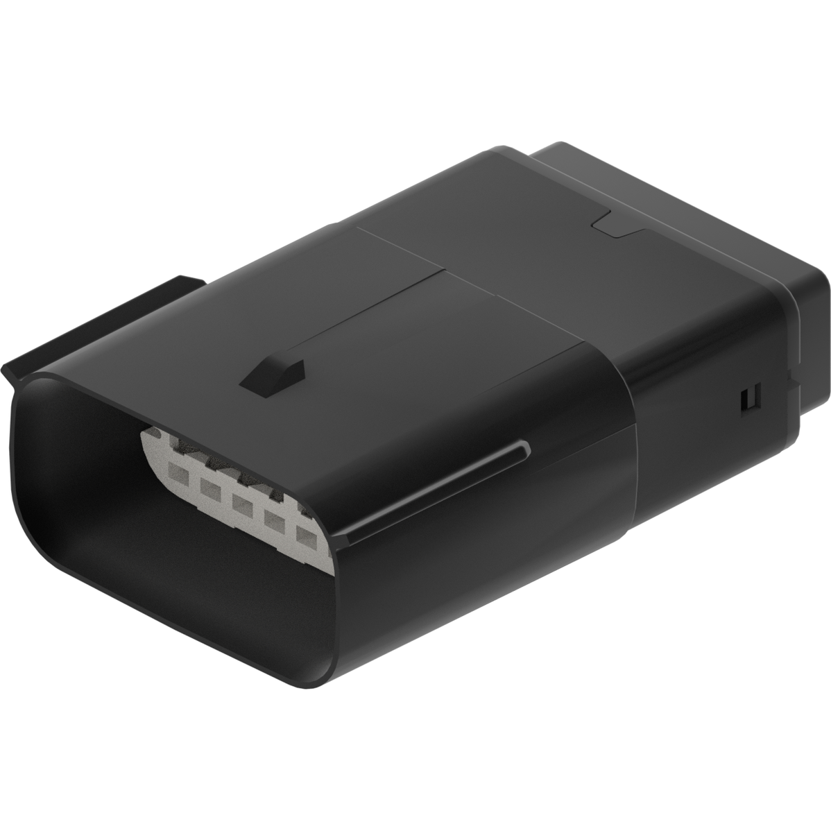 Delphi-35603810 Einzeladersteckverbinder, Gehäuse ASM CONN 2 M OCS 1.5 BLK SLD BASE 16