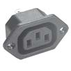ADAM TECH-IEC-B-2 Connector Power Mini Iec Connectors Power