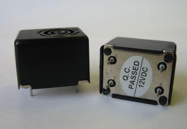 Digisound Group-F/NCMB 12 BLACK LF Indicateur et alerte audio Audio Transducer Mechanical 9VDC 15VDC 25mA 12VDC 75dBAdBA 300Hz to 500Hz Through Hole Pin Tray