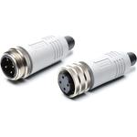 M29 Power Cable, Male Straight to Female Straight, Shielded 12AWG, TPE