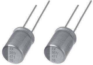 Nichicon-RNE1C561MDNASQPX Condensatore in alluminio polimerico Cap Aluminum Polymer 560uF 16VDC 20%( 8 X 11.5mm) Radial 3.5mm 0.014 Ohm 5A 5000h 105°C