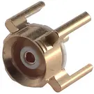 HUBER+SUHNER-23001787 RF-Steckverbinder Conn MMBX 0Hz to 12.4GHz 50Ohm Solder ST Thru-Hole F Gold Over Nickel Phosphorus/Gold T/R