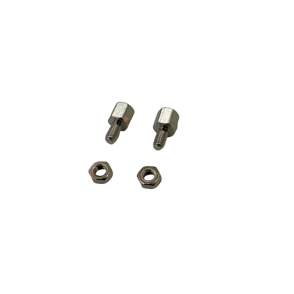 ADAM TECH-HDW-024 连接器配件 Screw nut Copper nickel plated