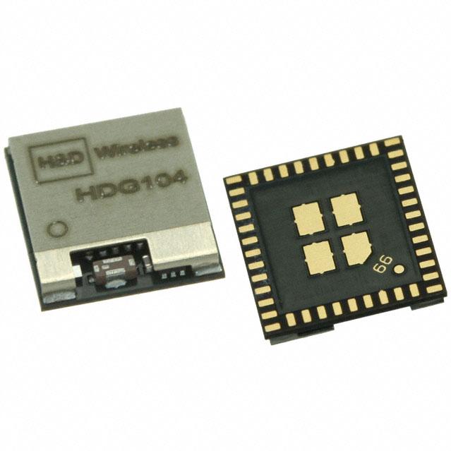 H&D Wireless AB-HDG104-DN-3  Module 802.11b/g 2.5GHz 48-Pin QFN EP Tray