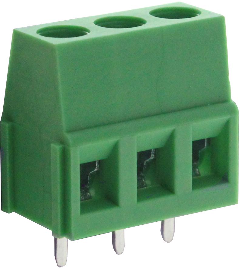 CamdenBoss Ltd-CTB0102/3 Blocs de raccordement de terminaux Conn Terminal Block 3 POS 5mm Solder ST Thru-Hole 10A