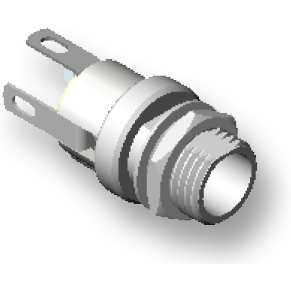 Switchcraft-L712AH Steckverbinder Conn DC Power F 2 POS Solder Lug ST Panel Mount 3 Terminal 1 Port