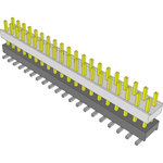 Conn Board Stacker HDR 40 POS 2.54mm Solder ST Top Entry SMD Tube