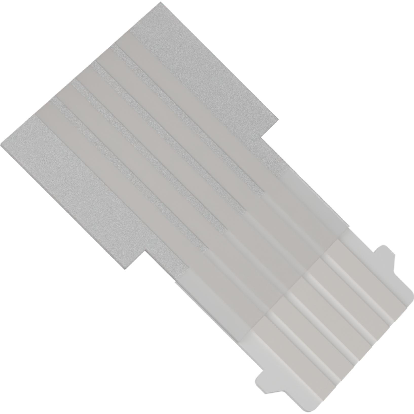 Molex-0154670729 Assemblaggio cavo a nastro piatto Cable Assembly 0.102m 29AWG 1mm 5 to 5 POS FFC Jumper to FFC Jumper M-M Premo-Flex FFC Jumper Bag