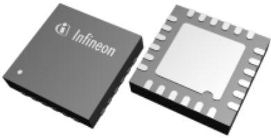 Infineon Technologies AG-XDPP1140100BXUMA1 Controller e monitor di alimentazione Controller 2.97V to 3.63V 24-Pin VQFN EP T/R