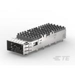 TE Connectivity-2170704-4 Steckverbinderzubehör Connector Accessories Cage/Heat Sink Assembly Right Angle Nickel Silver Box/Tray