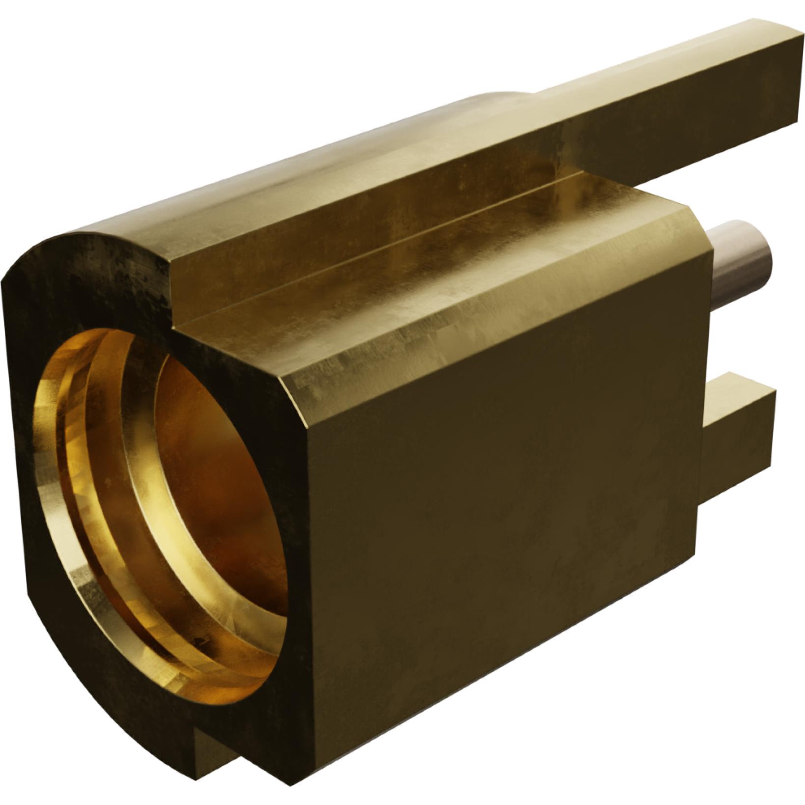 Molex-734150965 射频连接器 Conn MMCX 0Hz to 6GHz 50Ohm Solder ST Edge Mount RCP Gold T/R