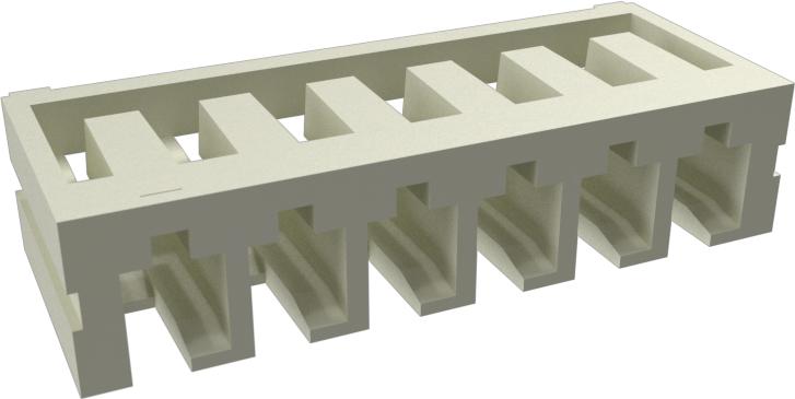 Amphenol Communications Solutions-10156616-1100LF Carcaza de cables discretos de conector Conn Housing F 11 POS 2.5mm Crimp RA Cable Mount Natural Bag