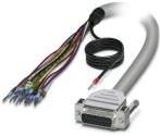 PHOENIX CONTACT-2926140 null Cable Assembly Shielded Round 6m 24AWG D-Subminiature 15 POS F