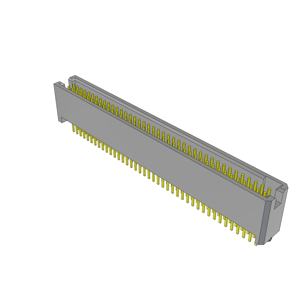 Samtec-TFM-140-23-S-D-A Cabezales del conector y receptáculos PCB Conn Shrouded Header (4 Sides) HDR 80 POS 1.27mm Solder ST Top Entry Thru-Hole TIGER EYE™ Tube