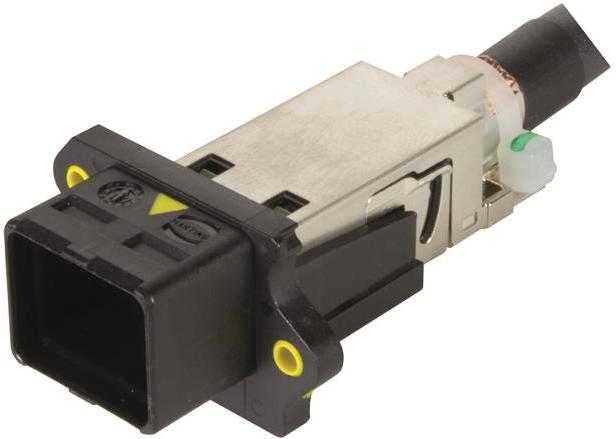 HARTING-33221430100002 Andere Kabelbaugruppen Copper cable (round) Pre-assembled on one side Cable length 0.1 m