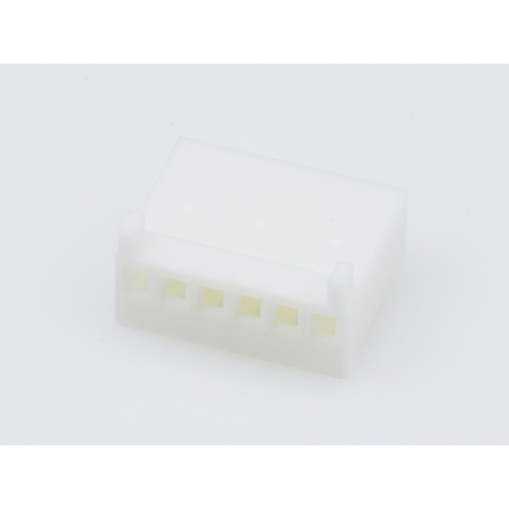 Molex-22013067 Carcaza de cables discretos de conector Conn Housing RCP 6 POS 2.54mm Crimp ST Cable Mount White KK® Bag