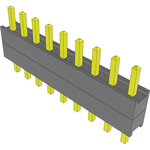 Conn Socket Strip SKT 9 POS 2.54mm Solder ST Top Entry Thru-Hole Bulk