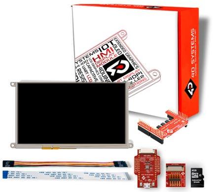 4D Systems-SK-90DCT-AR Entwicklungssätze und Werkzeuge uLCD-90DCT-AR TFT Module Starter Kit