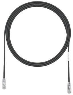 Panduit-UTP28SP1BL null Cable Assembly UTP Patch Cord 0.3m 28AWG RJ-45 to RJ-45 8 to 8 POS PL-PL Crimp-Crimp