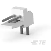 TE Connectivity-171826-2 连接器插头及 PCB 插座 Conn Wire to Board HDR 2 POS 2.5mm Solder RA Side Entry Thru-Hole Box