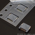 Conn FPC Connector SKT 6 POS 0.5mm Solder RA SMD T/R