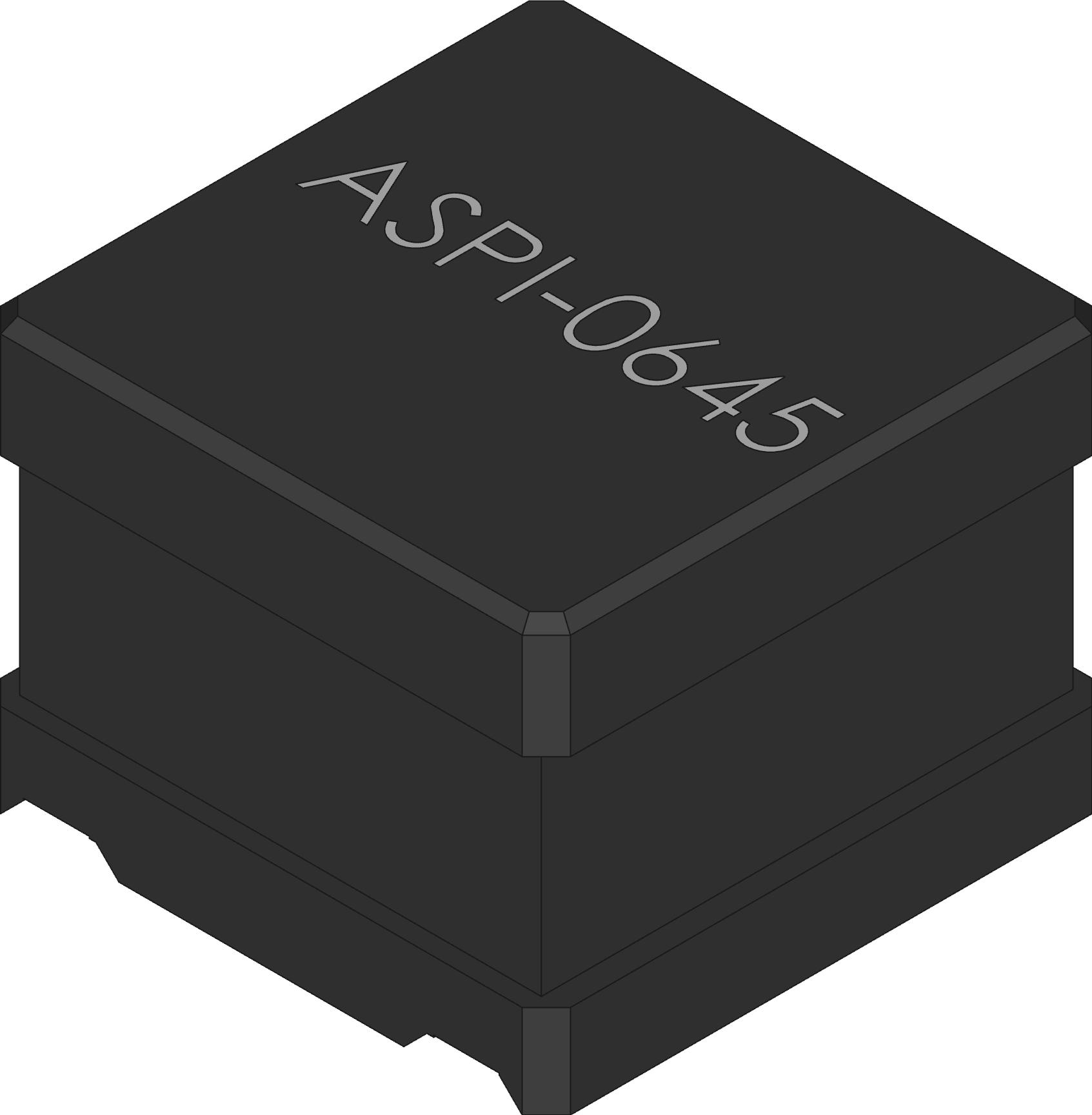 Abracon-ASPI-0645-150M-T Montaggio superficie induttore Inductor Power Shielded Wirewound 15uH 20% 100KHz Ferrite 2.5A 0.062Ohm DCR 2424 T/R