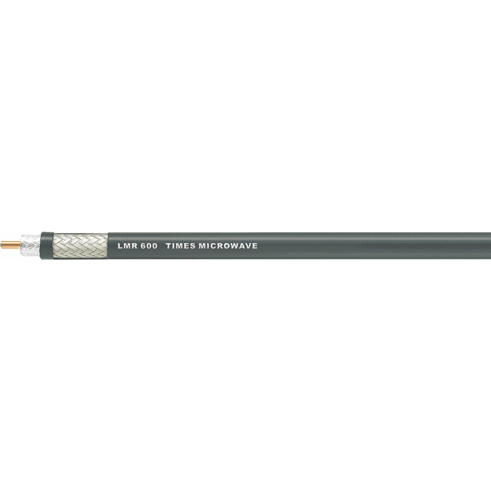 Amphenol-LMR-600 同轴电缆 Coaxial Cable Foam Polyethylene 14.99mm Black