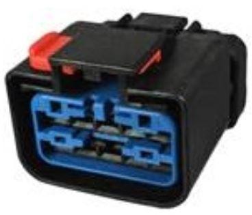 Delphi-13641481 Einzeladersteckverbinder, Gehäuse 10 Way Female APEX 2.8 Sealed Connector Brown-Light