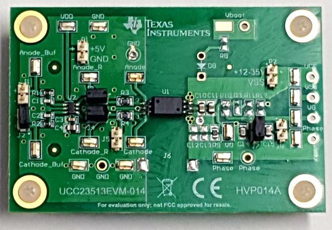 Texas Instruments-UCC23513EVM-014 Energiemanagement, Entwicklungsplatinen und -kits UCC23513 Gate and Power Driver Evaluation Board