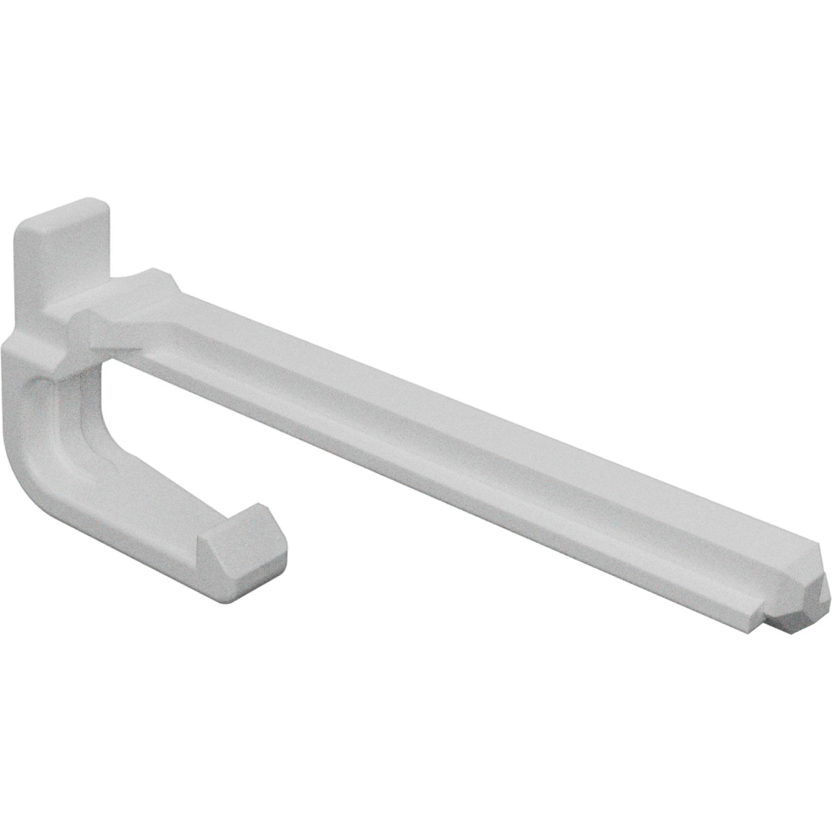 Molex-5601250700 Accessoires de raccordement Connector Accessories Retainer Right Angle Glass Filled Polybutylene Terephthalate Gray DuraClik Bag