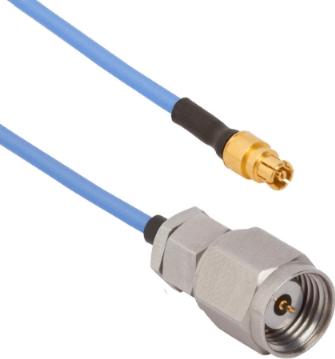 Amphenol-7033-0041 Kabelbaugruppen Koaxial Cable Assembly 0.047 Flexible Cable 0.152m 1.85mm to SMPM F-M Bag