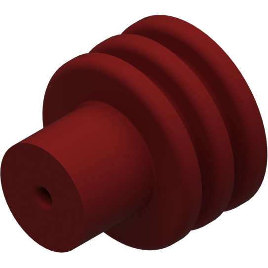 Delphi-12015899 Accesorios del conector Connector Accessories Seal Straight Red Bag