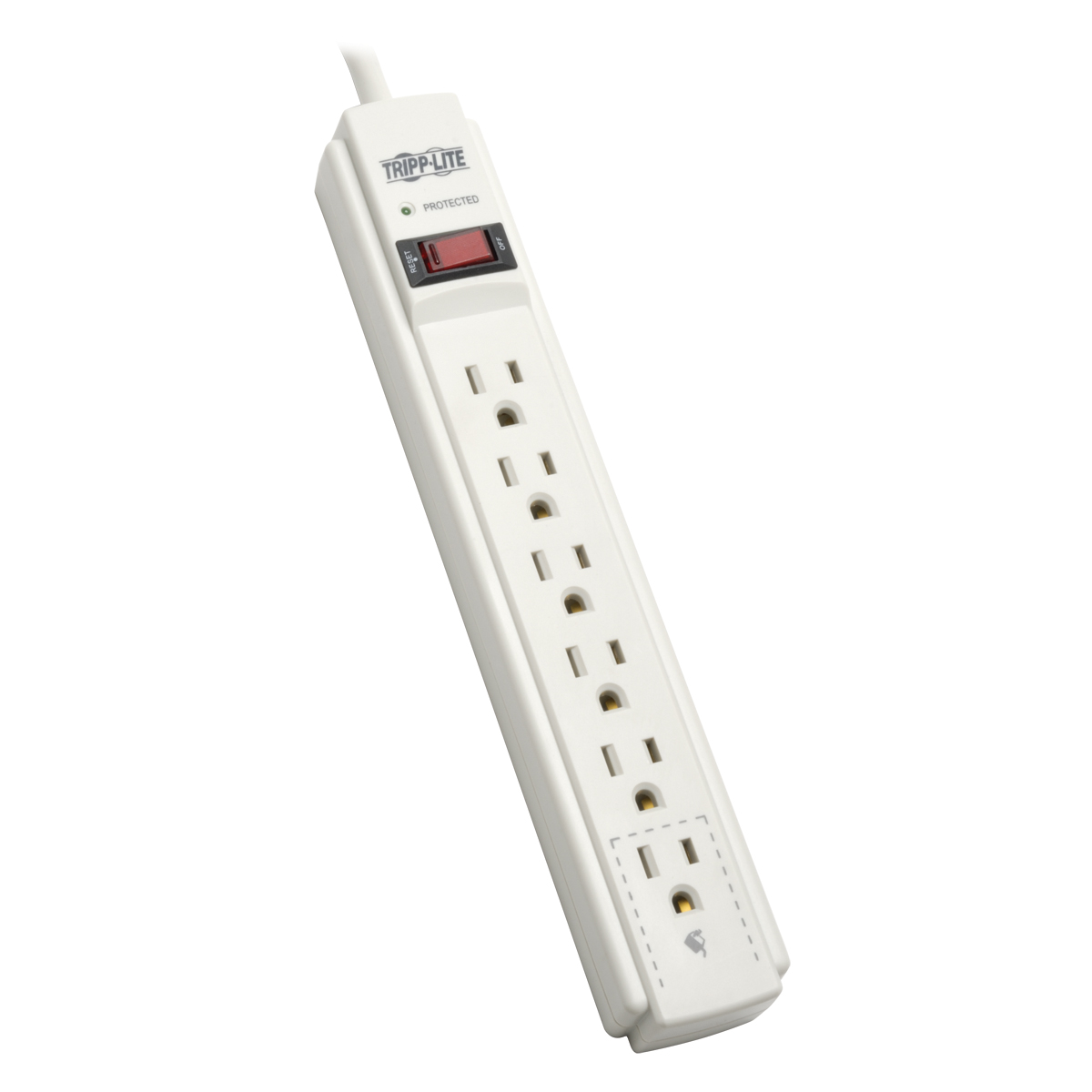 Eaton (formerly TrippLite)-TLP606 Stromverteilungseinheit PDU Outlet Strip 15A Wall Mount