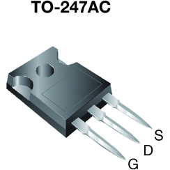 Vishay-IRFPG30PBF MOSFETs Trans MOSFET N-CH 1KV 3.1A 3-Pin(3+Tab) TO-247AC