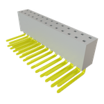 Conn Socket Strip SKT 26 POS 2.54mm Solder RA Side Entry Thru-Hole Tube