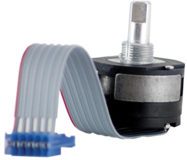 Grayhill-62M15-M3-040CH Codificador óptico Optical Encoder Rotary Incremental Flat 0.009(Avg)N.m Straight Digital Square Wave Panel Mount Connector 6CPR