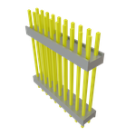 Conn Board Stacker HDR 20 POS 2.54mm Solder ST Top Entry Thru-Hole Bulk