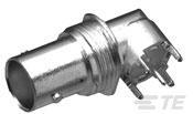 TE Connectivity-5415373-1 RF-Steckverbinder Conn BNC 0Hz to 4GHz 75Ohm Solder RA Thru-Hole RCP Gold Carton