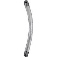 Thomas & Betts-TRE112-1 Kabelzubehör 1-1/2 Inch, 90 Degree Steel Rigid Elbow, Standard Radius