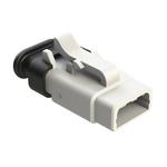 Conn Housing RCP 3 POS Crimp ST Cable Mount White